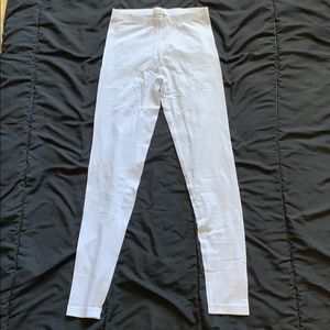 White leggings